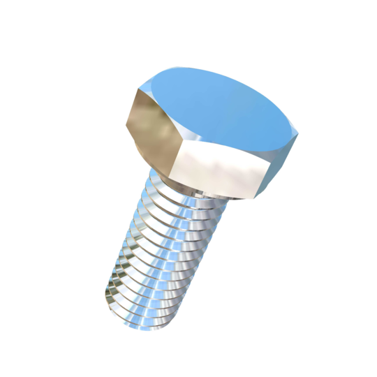 Titanium #10-32 X 1/2 UNF Allied Titanium Hex Head Bolt (No Dimple)